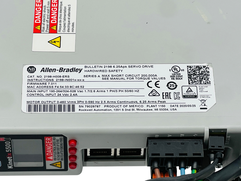 Load image into Gallery viewer, Allen-Bradley 2198-H00-ERS Kinetix 5500 AC/DC Servo Drive
