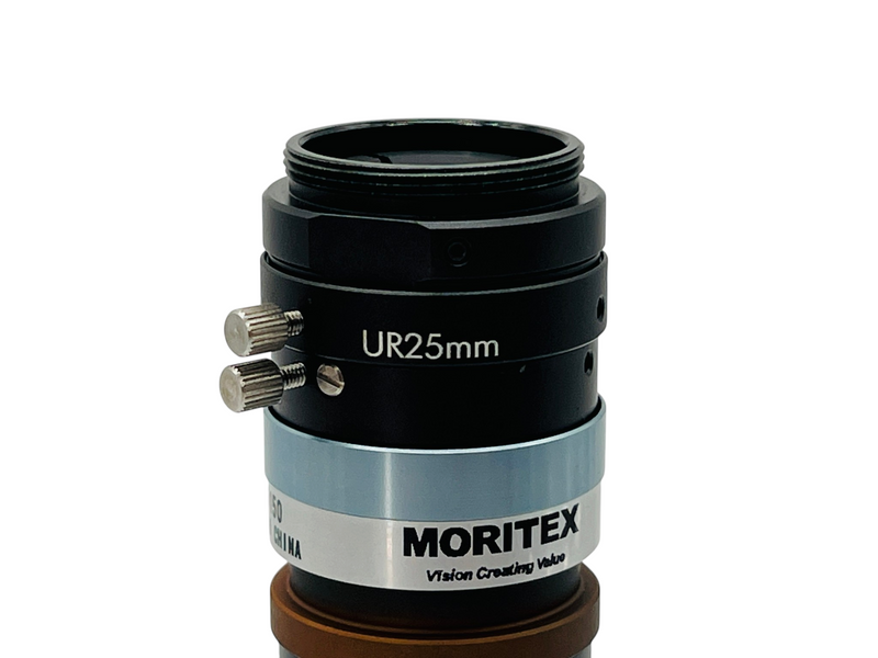 Load image into Gallery viewer, Moritex ML-M2516UR C-Mount Camera Lens + BP-635-25.5 FILTER Assembly
