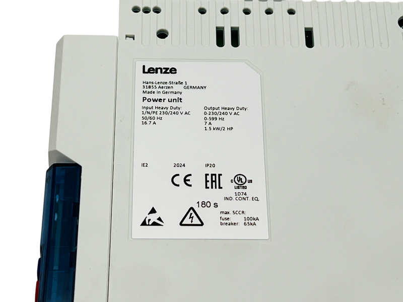Load image into Gallery viewer, Lenze I550 1.5kW 2HP PROFINET Frequency Inverter
