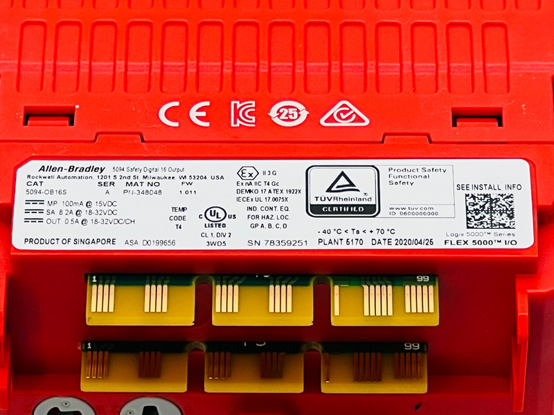 Load image into Gallery viewer, Allen-Bradley 5094-OB16S FLEX 5000 16 Point 24V DC Safety Output Module
