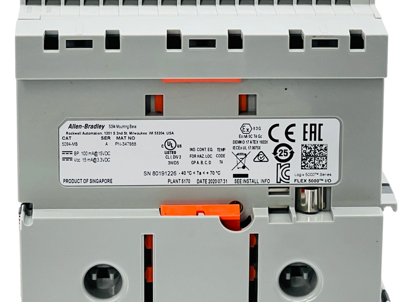 Load image into Gallery viewer, Allen-Bradley 5094-MB FLEX 5000 I/O Mounting Base Series A
