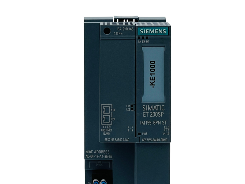 Load image into Gallery viewer, Siemens 6ES7155-6AU01-0BN0 ET 200SP IM155-6PN ST PROFINET Interface Module
