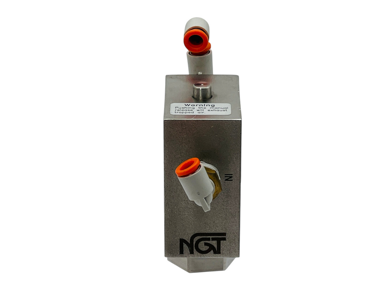 Load image into Gallery viewer, NGT B4MOMSS Pilot Operated Pneumatic Check Valve 150 PSI
