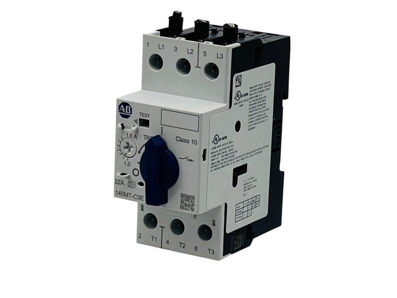 Load image into Gallery viewer, Allen-Bradley 140MT-C3E-B16 1-1.6A Motor Protection Circuit Breaker
