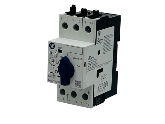 Allen-Bradley 140MT-C3E-B16 1-1.6A Motor Protection Circuit Breaker