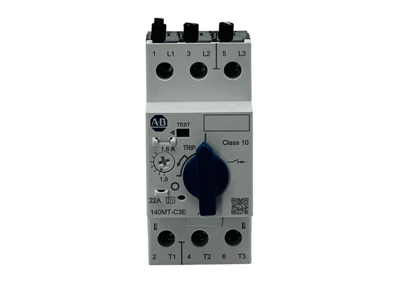 Load image into Gallery viewer, Allen-Bradley 140MT-C3E-B16 1-1.6A Motor Protection Circuit Breaker
