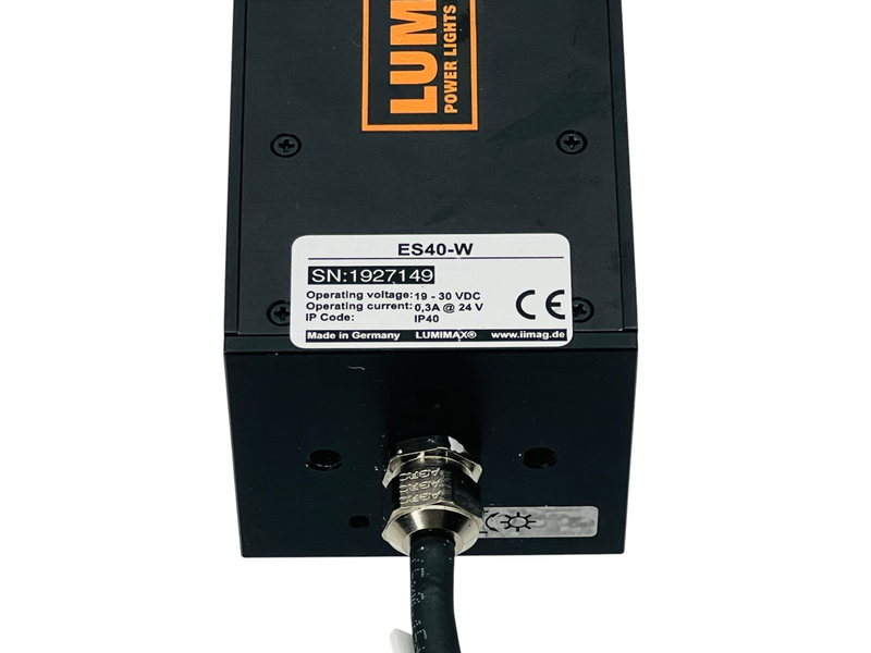 Load image into Gallery viewer, LUMIMAX ES40-W LED Coaxial Machine Vision Light 19-30V DC
