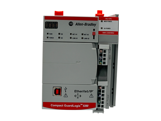 Allen-Bradley 5069-L330ERMS2 GuardLogix 5380 Safety Controller + 2GB SD Card