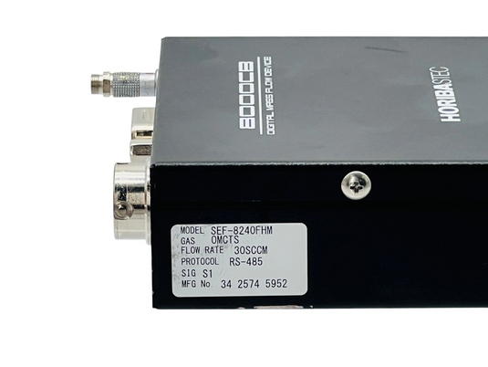 HORIBA STEC SEF-8240FHM Digital Mass Flow Meter OMCTS 30-SCCM