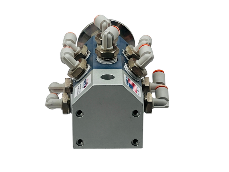 Load image into Gallery viewer, Kool Flow FB4 Series 10-Port Modular Water Cooling Manifold Flanged Inlet
