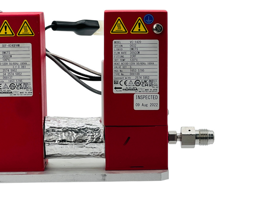 HORIBA STEC SEF-8240FHM VC-1420 30 SCCM OMCTS Vaporizer MFC System