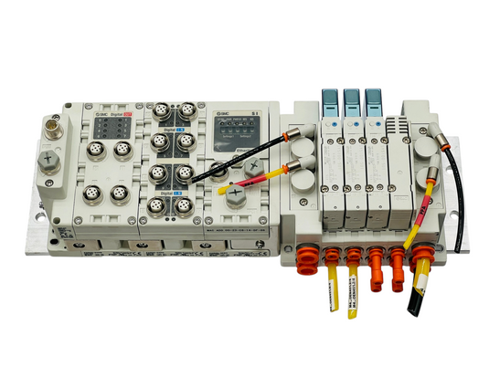 SMC EX600-SEN3 EX600-DXPD DYPB EtherNet/IP SY5100-5U1 Valve Manifold