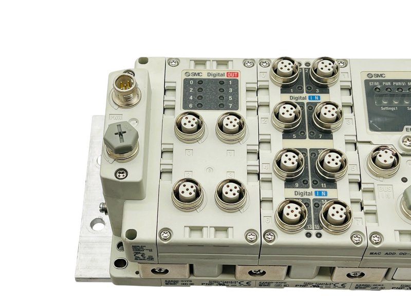Load image into Gallery viewer, SMC EX600-SEN3 EX600-DXPD DYPB EtherNet/IP SY5100-5U1 Valve Manifold

