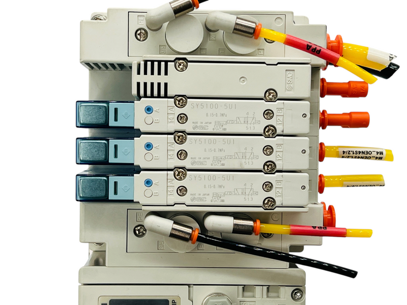 Load image into Gallery viewer, SMC EX600-SEN3 EX600-DXPD DYPB EtherNet/IP SY5100-5U1 Valve Manifold
