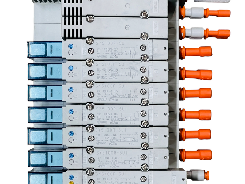 Load image into Gallery viewer, SMC EX600-SEN3 EX600-DXPD EX600-DYPB EtherNet/IP SY5000 Valve Manifold
