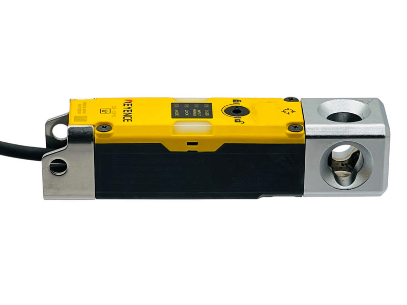 Load image into Gallery viewer, KEYENCE GS-73PC PNP M12 Power-to-Lock Safety Interlock Switch
