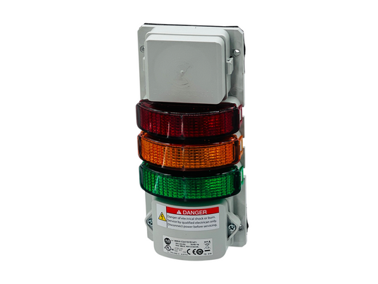 Allen-Bradley 855W-C24Y3Y5Y4P1 24V AC/DC Wall Mount Signal Light