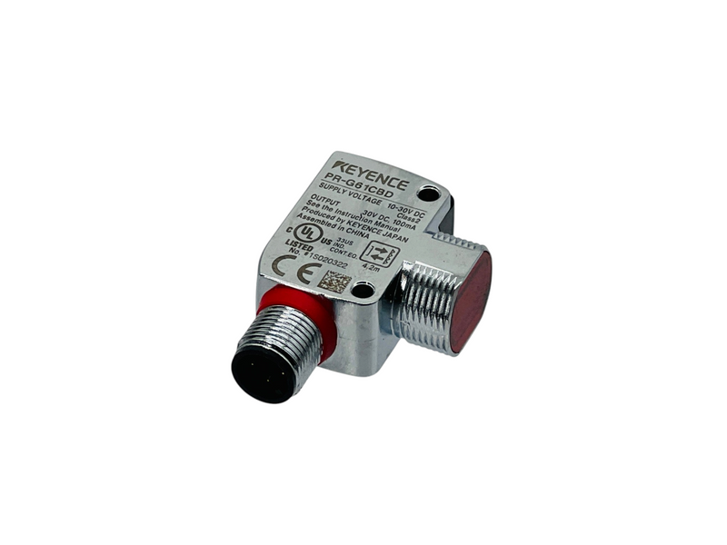 Load image into Gallery viewer, KEYENCE PR-G61CBD Retro-Reflective Photoelectric Sensor M18 M12 10-30VDC
