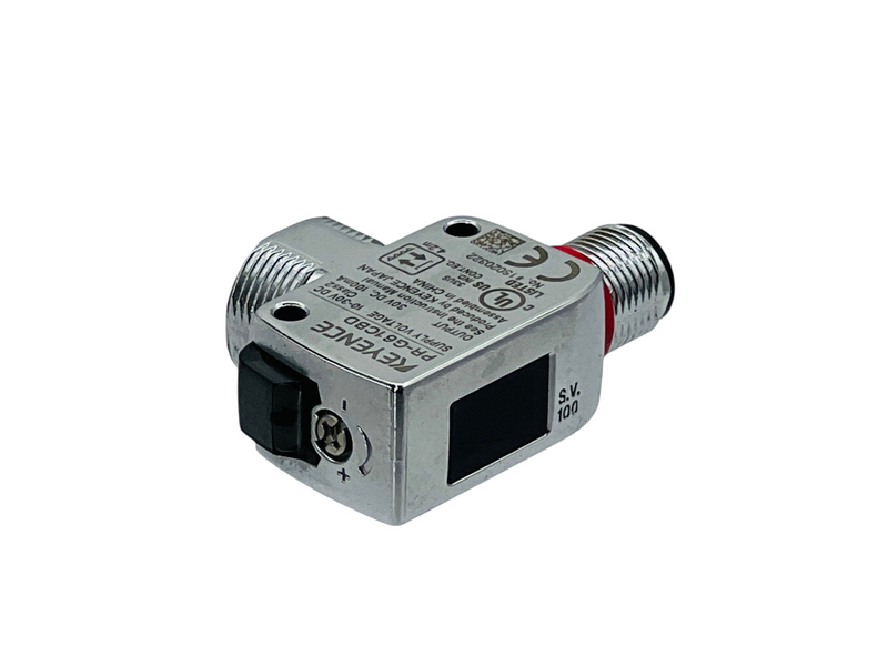 Load image into Gallery viewer, KEYENCE PR-G61CBD Retro-Reflective Photoelectric Sensor M18 M12 10-30VDC
