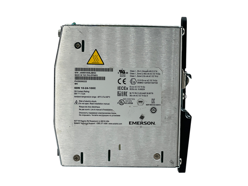 Load image into Gallery viewer, Emerson Sola SDN 10-24-100C 24V DC 10A 240W DIN Rail Power Supply

