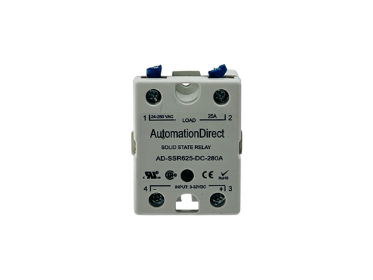 AutomationDirect AD-SSR625-DC-280A 25A 280VAC Solid State Relay