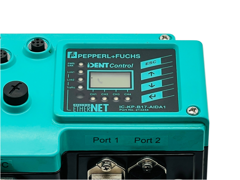 Load image into Gallery viewer, Pepperl+Fuchs 213244 IC-KP-B17-AIDA1 RFID Ethernet Control Interface
