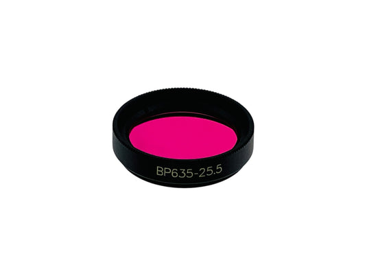 MidOpt BP635-25.5 635nm Light Red Bandpass Optical Filter