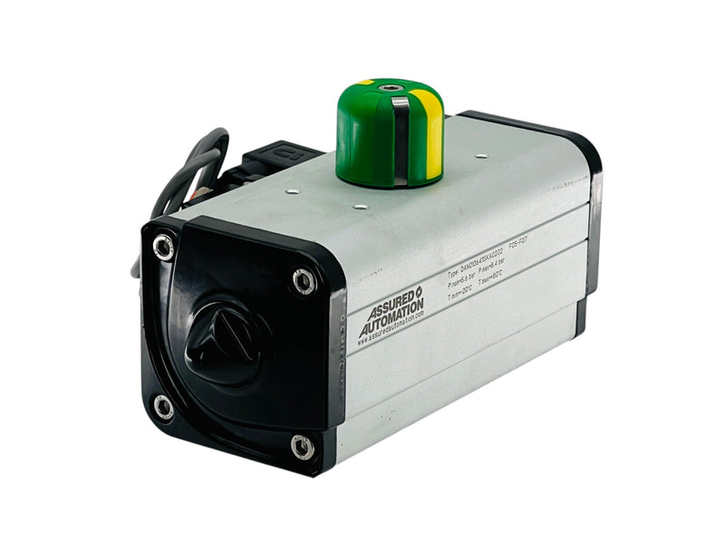 Load image into Gallery viewer, Assured Automation F05-F07 Pneumatic Rotary Valve Actuator 24VDC Solenoid
