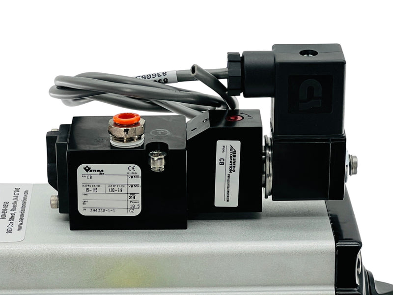 Load image into Gallery viewer, Assured Automation F05-F07 Pneumatic Rotary Valve Actuator 24VDC Solenoid
