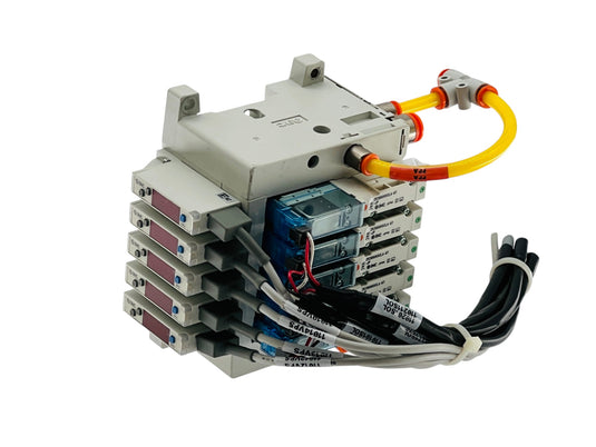 SMC ZK2Q00K5CLA-07 ZK2-ZSEB-A x5 Station Vacuum Control Manifold