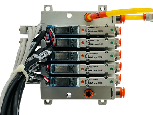 SMC ZK2Q00K5CLA-07 ZK2-ZSEB-A x5 Station Vacuum Control Manifold