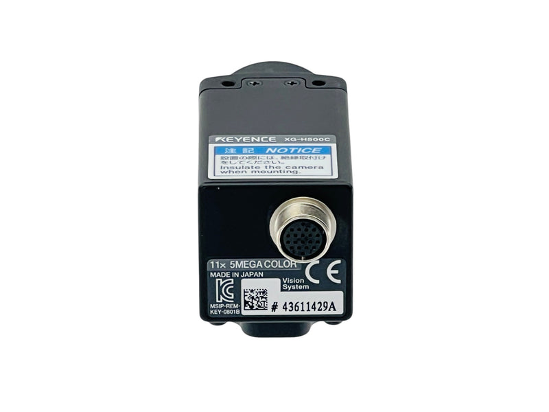 Load image into Gallery viewer, Keyence XG-H500C 5MP Color CCD High Speed Machine Vision Camera
