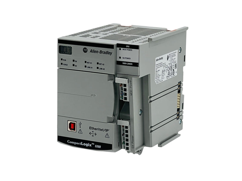 Load image into Gallery viewer, Allen-Bradley 5069-L306ER CompactLogix 5380 PLC Controller 1784-SD2/A
