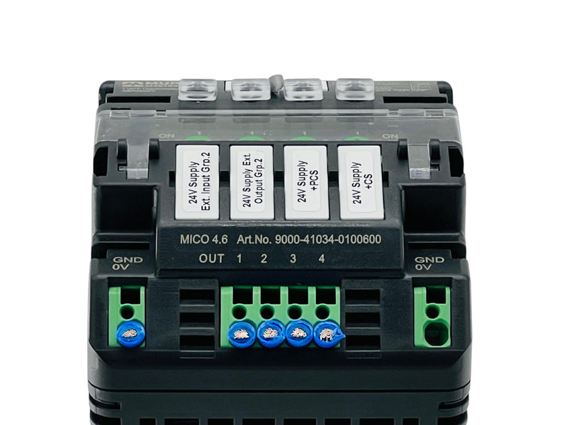 Load image into Gallery viewer, Murrelektronik 9000-41034-0100600 MICO 4.6 4 Channel Electronic Circuit Breaker
