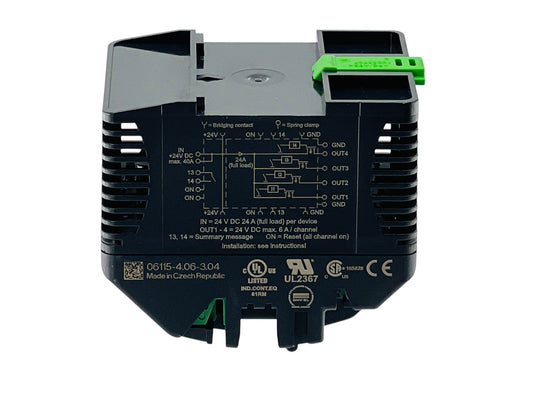 Murrelektronik 9000-41034-0100600 MICO 4.6 4 Channel Electronic Circuit Breaker