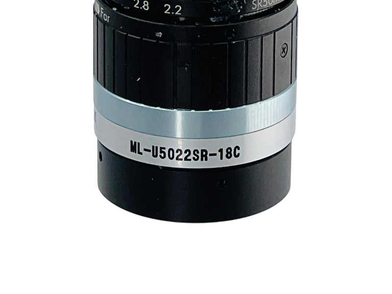 Load image into Gallery viewer, Moritex ML-U5022SR-18C 50mm F2.2 C-Mount Machine Vision Lens 12MP

