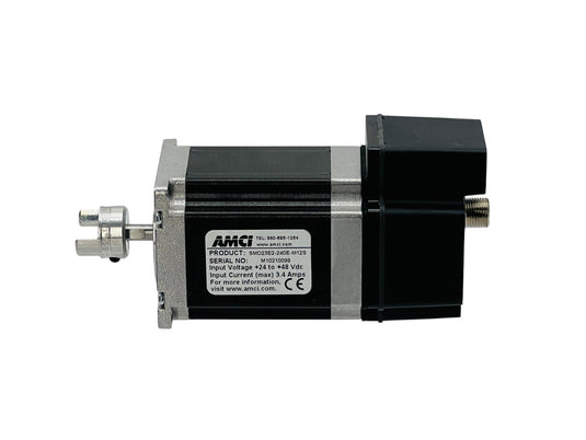 AMCI SMD23E2-240E-M12S NEMA 23 Integrated Stepper Motor EtherNet/IP 24-48VDC