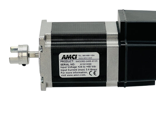AMCI SMD23E2-240E-M12S NEMA 23 Integrated Stepper Motor EtherNet/IP 24-48VDC