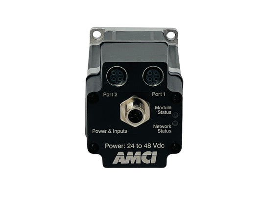 AMCI SMD23E2-240E-M12S NEMA 23 Integrated Stepper Motor EtherNet/IP 24-48VDC