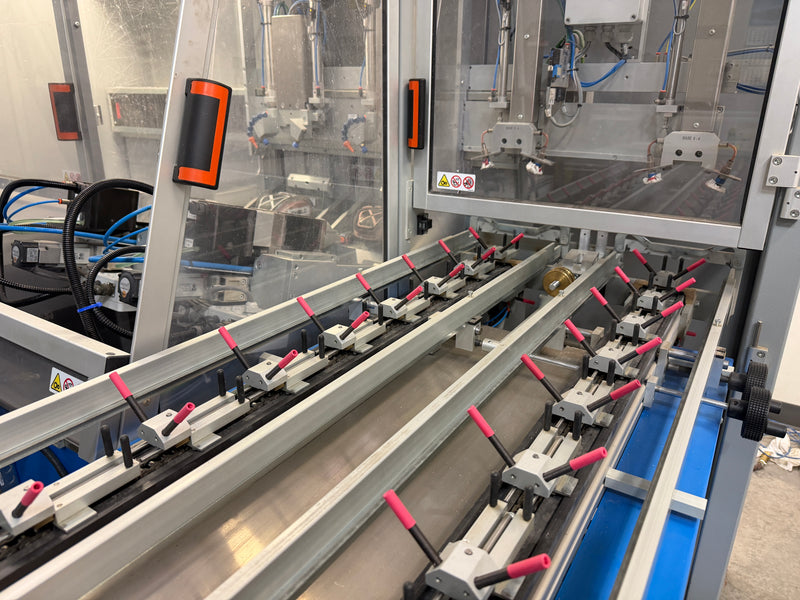 Load image into Gallery viewer, MEI System SPHERA 2 PLUS - XL Auto Lens Edger + Universal Chain Loader
