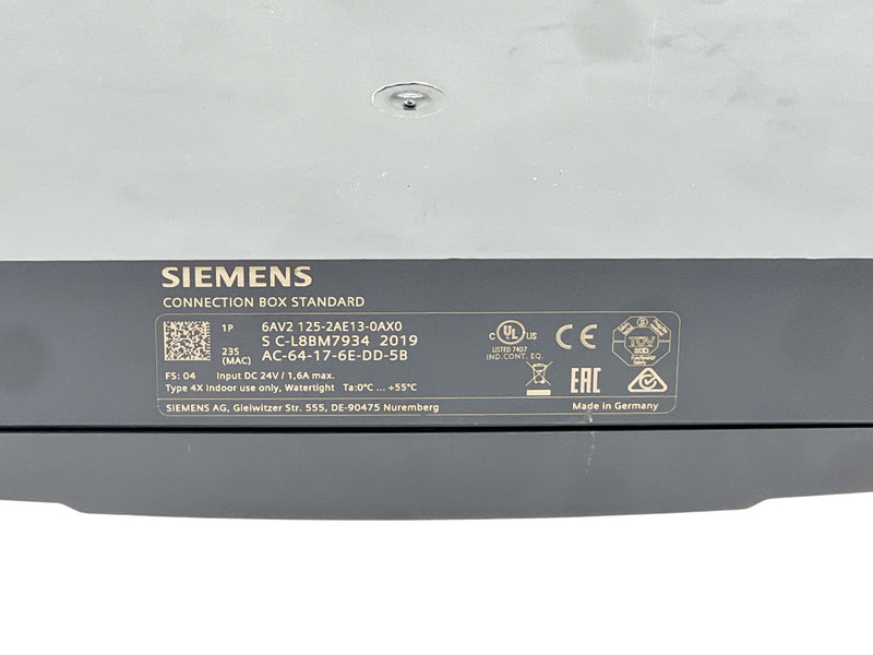 Load image into Gallery viewer, SIEMENS 6AV2 125-2AE13-0AX0 Standard Connection Box · photo 2
