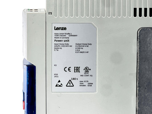 Lenze i550 PROFINET Variable Frequency Drive 0.37 kW 230 V · photo 4