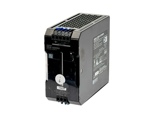 OMRON S8VK-G24024 24V DC 10A DIN Rail Power Supply · photo 1