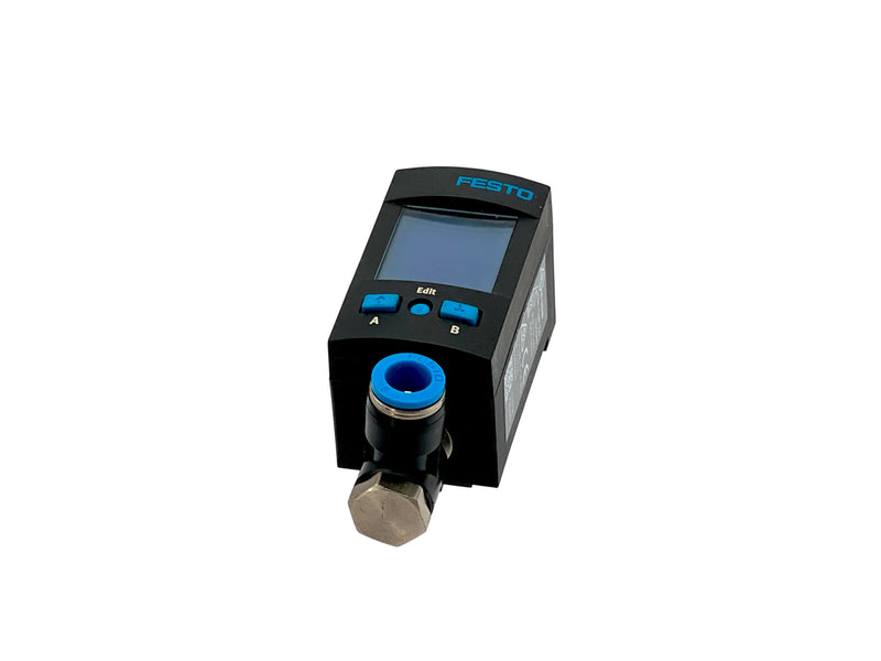 Load image into Gallery viewer, Festo 8001235 SPAU-V1R-W-G18FD-L-PNLK-PNVBA-M8U Vacuum Pressure Sensor · photo 1
