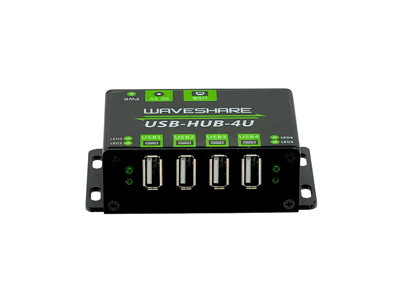 Load image into Gallery viewer, WAVESHARE USB-HUB-4U Industrial 4 Port USB 2.0 Hub · photo 1
