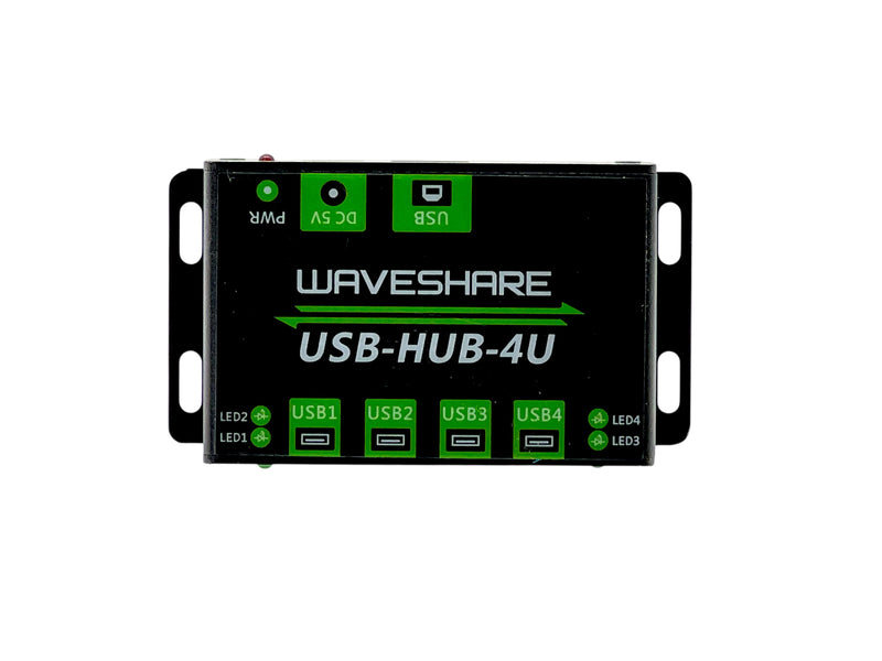 Load image into Gallery viewer, WAVESHARE USB-HUB-4U Industrial 4 Port USB 2.0 Hub · photo 2
