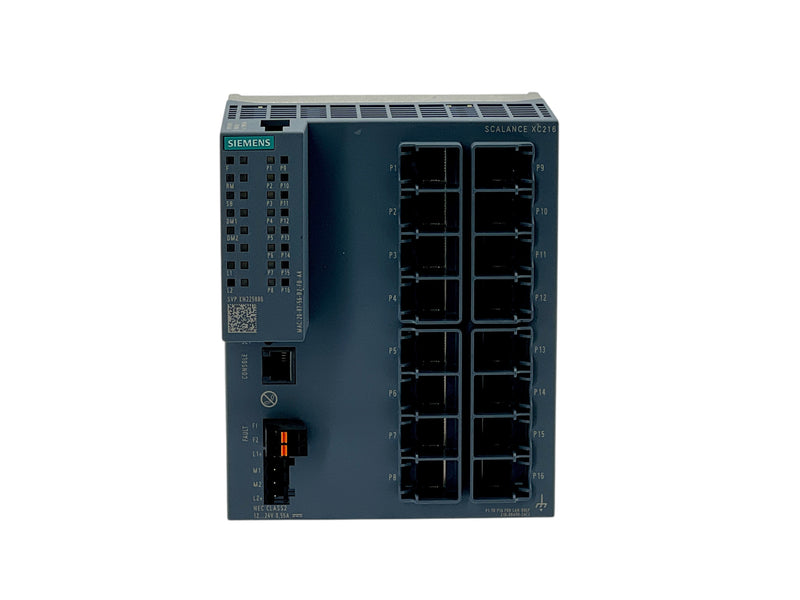Load image into Gallery viewer, Siemens 6GK5216-0BA00-2AC2 SCALANCE XC216 Industrial Ethernet Switch · photo 2
