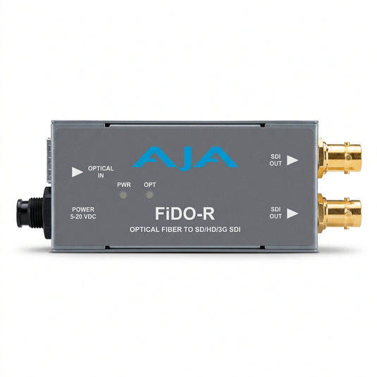 AJA FiDO-R Optical Fiber To SDI HD 3G SDI Converter · photo 1